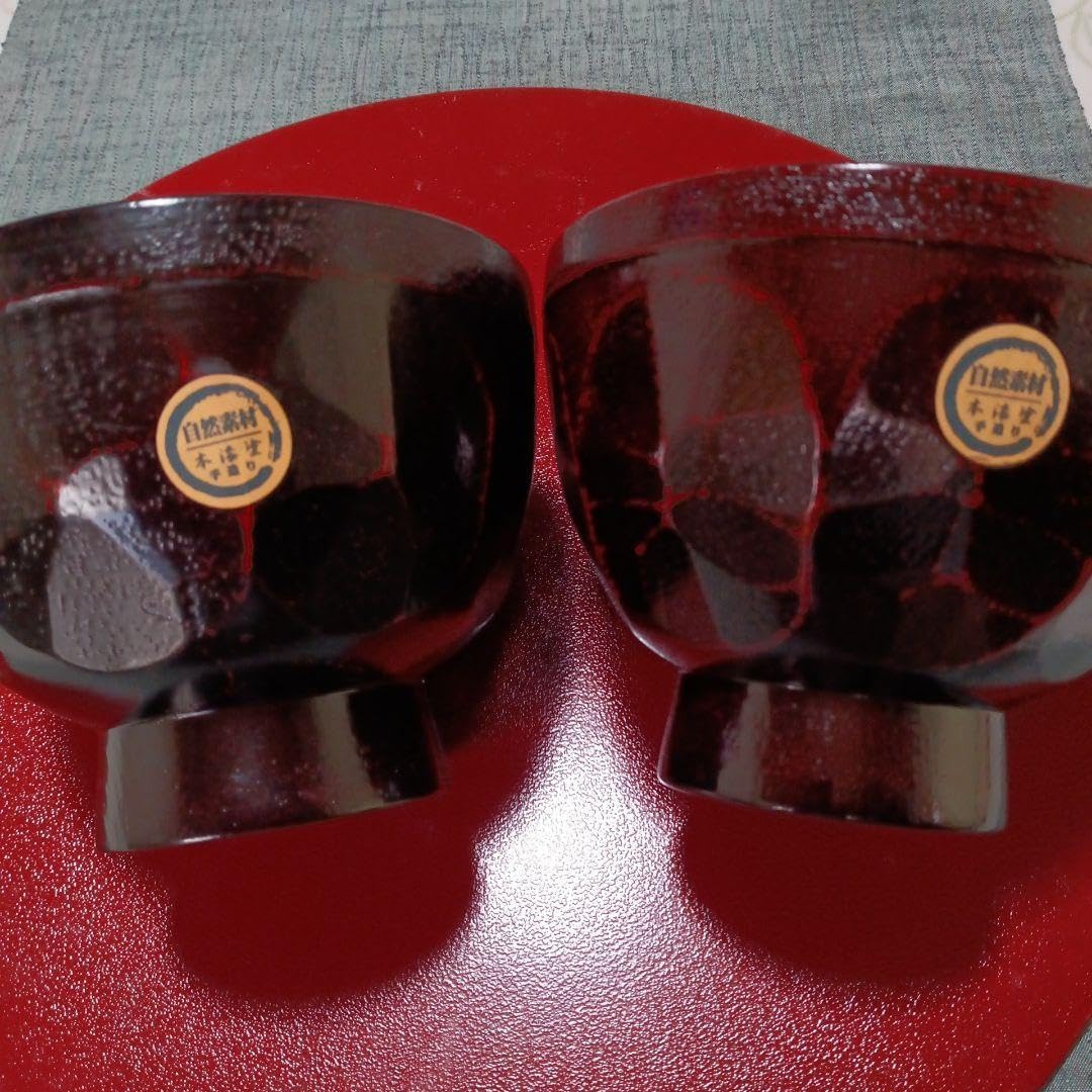 漆器 漆芸作家 山本進也 作品 野菜蒔絵の合鹿碗（アスパラ） 合鹿椀とは